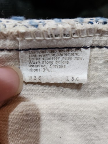 PANTALONES VAQUEROS DE COLECCIÓN LEVIS LEVI'S CAMPL 684 TALLA 36X30 - Imagen 5 de 8