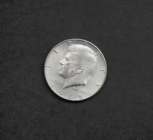 1965 Kennedy Eagle Half Dollar , Extremely Fine/Near Uncirculated, Silver Beauty