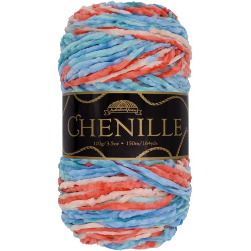 JubileeYarn Chenillegarn - buntes Kammgarn Polyester - Bild 27 von 29