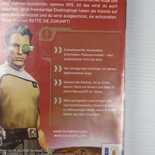RTX Red Rock PlayStation 2 Game PS2 - German Version? rare New Sealed 🔥 - Picture 4 of 12
