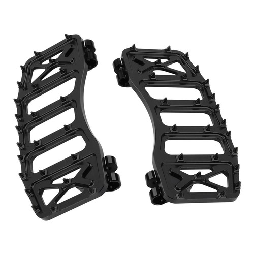 Floorboards Foot Peg MX Style Shifter Lever Pegs For Harley Touring Street Glide - Picture 2 of 16