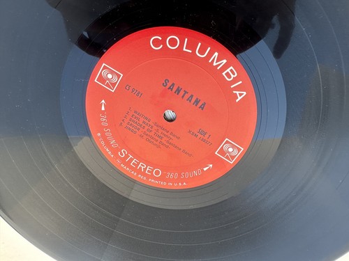 Santana Self-Titled Vinyl LP Album Columbia Record CS 9781 Stereo *NO SCRATCHES* - Picture 5 of 6