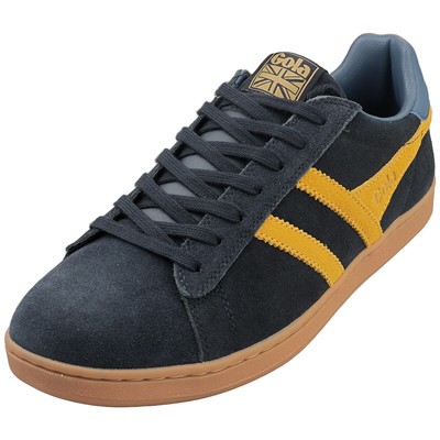 Gola Equipe Ii Mens Casual Sneakers in Navy Sun Moonlight  display picture 3