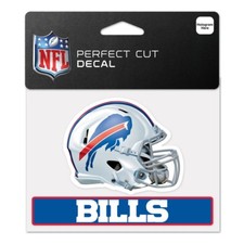 Buffalo Bills Wincraft NFL Perfect Cut Helmet Decal FREE SHIP 