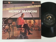 HENRY MANCINI LP OUR MAN IN HOLLYWOOD 1963 RCA VICTOR LSP-2604 ROCKAWAY PRESS