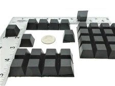 3/4" Sq x 3/8" Tall Rubber Feet for Electronic & AV Equipment   3M Adhesive Back