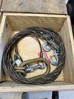 4 Leg Multiple Leg Wire Rope Bridle Sling, 1/2” Rope, 7.6 Tons, 13’ New