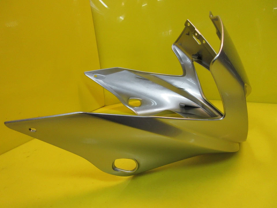 全新 正品 YAMAHA FZ1 FAZER FZS1000 FZS 1000 UPPER COWL FAIRING 01-05 银色 — 第 3/4 张图片