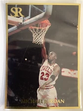 Michael Jordan Sports Report MCS Publications Gold Border NBA Card