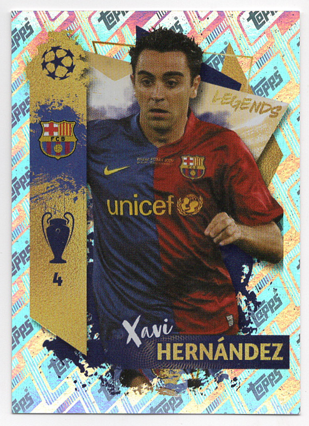 531 Xavi Hernández Topps Champions League 2022/23 FC Barcelona