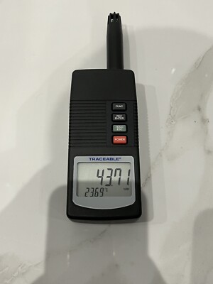 Control Company 4087 Allzweck rückverfolgbares Hygrometer/Thermometer