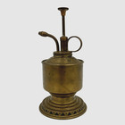 Brass Ornate Oil Can Garden Plant Mister Spray Bottle Watering Can Vtg