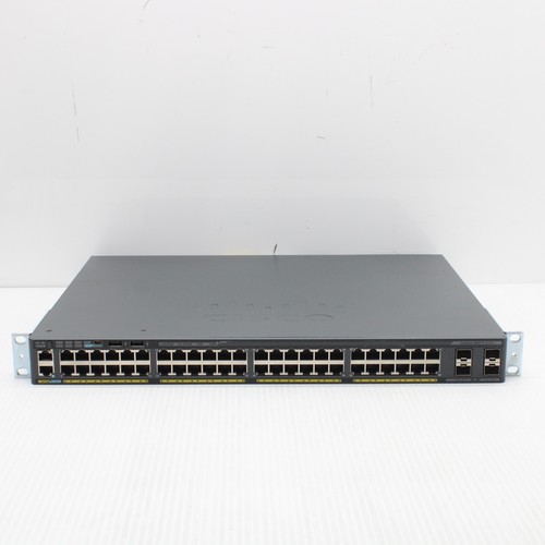 Cisco Catalyst WS-C2960X-48FPS-L 2960x Switch 48 Port 1Gbps PoE+ 4x SFP 740W - 第 2/14 張圖片