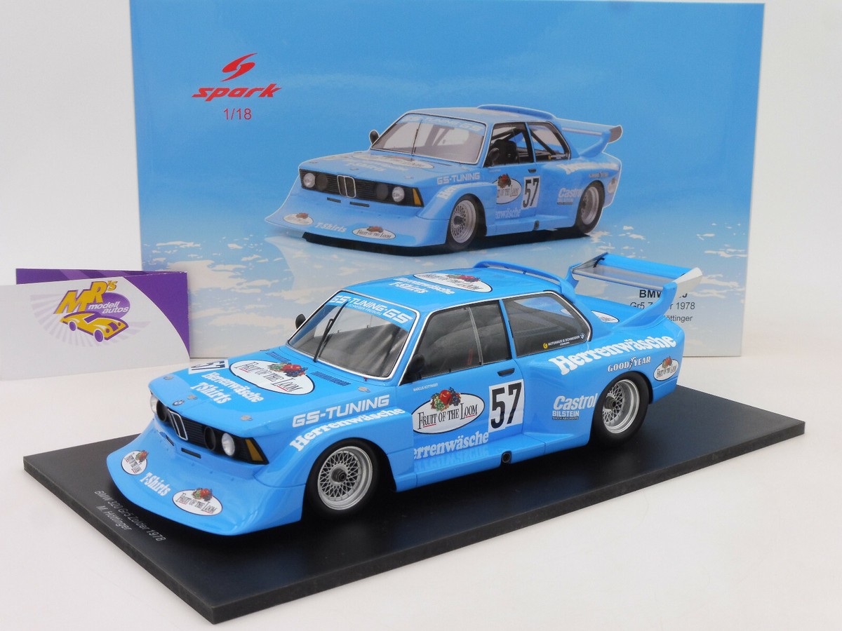 BMW CSL Alpina ニュル 1977 Winner ミニカーSpark BMW CSL Alpina ニュル 1977 Winner ミニカーSpark