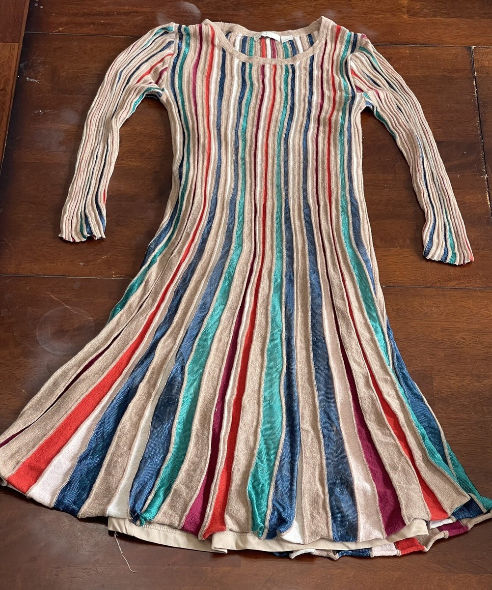 Cato C Est. 1946 Women's Long Sleeve Multi-Colored Striped