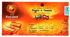 Ticket EURO 2004 #13 Bulgaria - Denmark