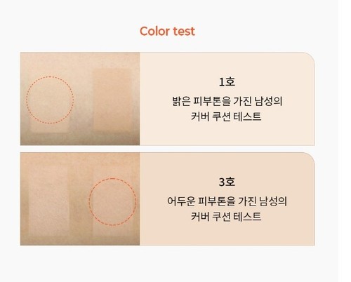 GRAFEN For Men Handsome Cover Cushion 15g (SPF50+/PA+++) Homme Make up Korea - Picture 28 of 32