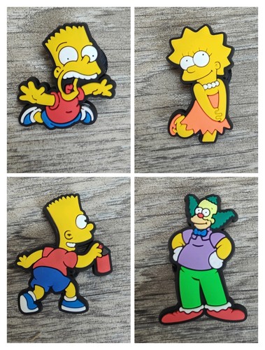 SIMPSONS Croc Charms MIX & MATCH DISCOUNT ON ALL OUR SHOP 10000+CHARMS+FREE P&P - Picture 2 of 16