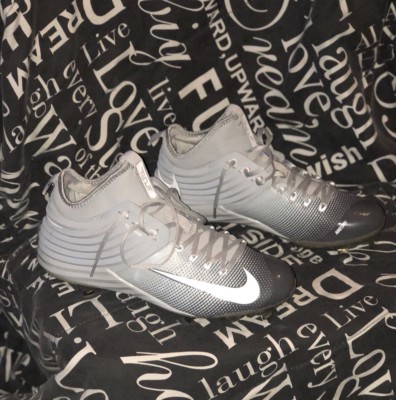 Nike Lunar Vapor Trout 2 Baseball Cleats Wolf Gray 807127-001 Sz 12