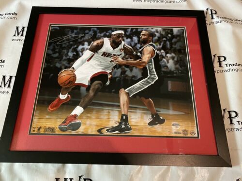 UDA & Fanatics Authentic LeBron James Autograph 16x20 Miami Heat Photo #'d /25 - Picture 1 of 5