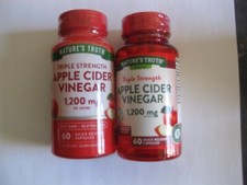 2 Nature's Truth  Triple Strength Apple Cider Vinegar 1,200 mg 60 07/26  6/27