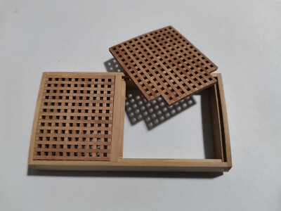 Ship Hatch Decking Panels Pear Wood 300 Mm-Wooden Ship Model Fittings- 5 Pcs