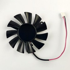 2Pin for XFX GT240 GT430 8600GT 8500GT HD5570 9500GT Graphics Card Fan 55mm
