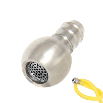 Gravity Straw Ball PA Foam Pot Cleaning Sprayer Stainless Steel Suction Beads
