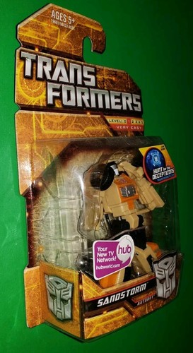 Transformers Hunt for Decepticons Sandstorm G1 Autobot Nuovo Sigillato Classe Leggenda - Foto 6 di 8