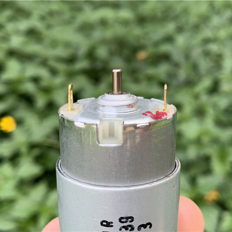 JOHNSON Vmotor RS-395 Electric Motor DC 6V 12V 24V Large Torque Dual 2 ...