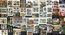500 different mini & souvenir sheets CTO Composition Lot updated 2025 #500-A
