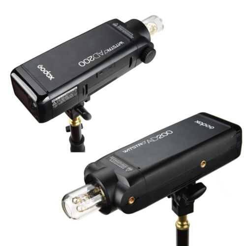 US Godox AD200 2.4 TTL HSS Flash Speedlite+AD-S2+AD-S11+AD-S15+BD07 Barndoor Kit - Picture 10 of 12