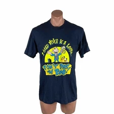 VTG 90s I could never be a lawyer I can't pass the bar humor USA t-shirt XL