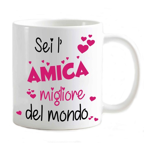 Tazza personalizzata abbracci Nonna Zia Madrina Madre Sorella Amica NATALE - Foto 31 di 34