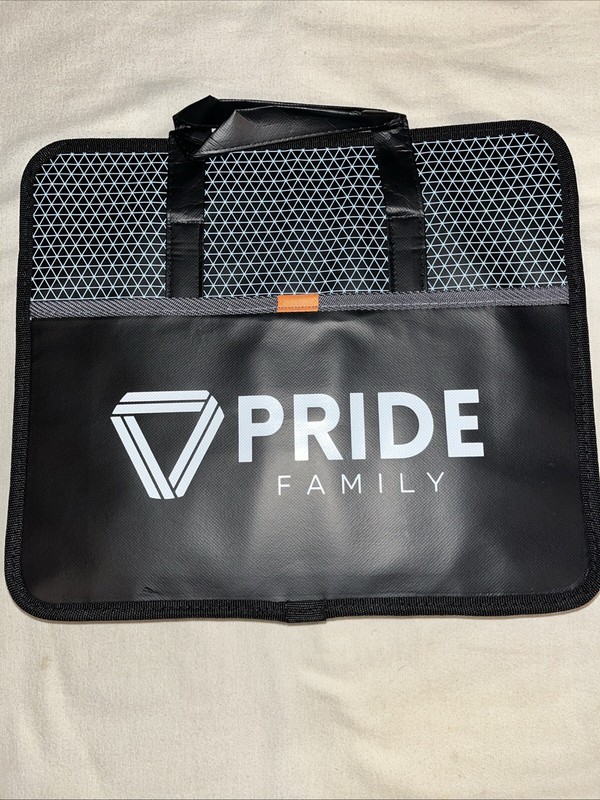 Pride Family NEW Reusable File Tote Bag Expand 2 Sections Briefcase Folio