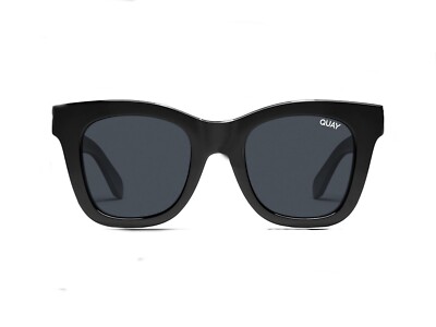 QUAY Women's After Hours RX QT-000180 Black / Smoke Polarized Sunglasses