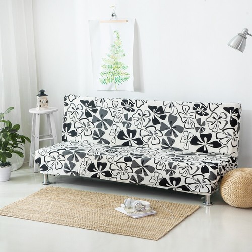 Copridivano Letto Senza Braccioli Elasticizzato Copridivano Pieghevole Completo Copridivano - Foto 50 di 57
