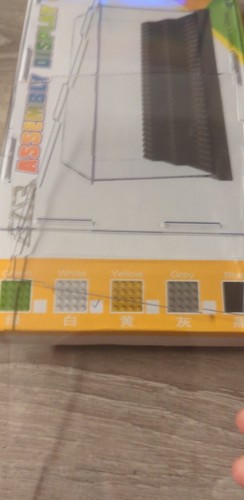 3 Steps Display Case/Box Dustproof Showcase Blocks, figures, Minifigs (WHITE) - Picture 5 of 7