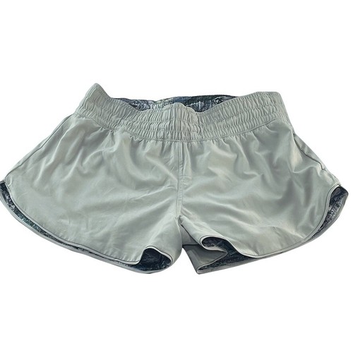 LULULEMON Athletica Reversible Activewear Shorts Size 6 Women's Grey/Multi NEW - Picture 5 of 11