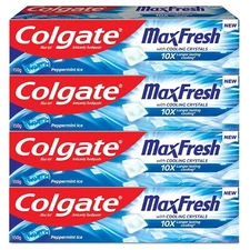 Colgate MaxFresh Breath Freshener Toothpaste, 600g (150g x 4)