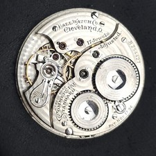 1911 Ball Waltham Commercial Standard 12s 17j Pocket Watch Movement Mod 1894