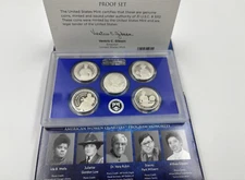 2025 S AMERICAN WOMEN CLAD PROOF SET W BOX & COA AWQ IDA JULIETTE  READY 2 SHIP⭐