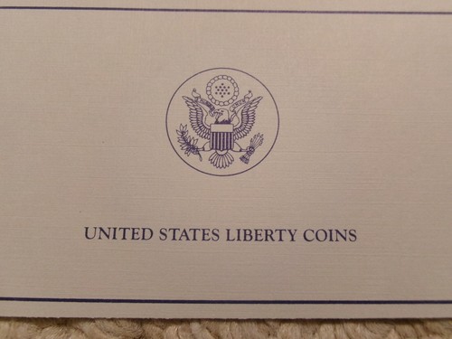 1986 S United States Liberty Coins-2 Coin Set-Silver Dollar & Half Dollar-Mint - Picture 4 of 6