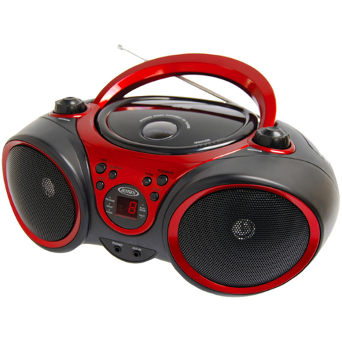 Portable Red Compact Stereo Cd Player with Am/Fm Stereo Radio CD-R/RW Compatible - Picture 6 of 6