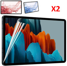 2 X Clear Screen Protector For Galxy Tab S7 FE (2021) SM-T730/T733/T736B