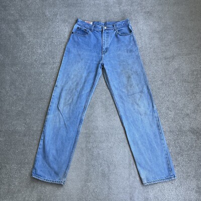 LEVI S Jeans 501 XX Herren Vintage Hose W29 L32 Made in USA Straight 24813 Blau
