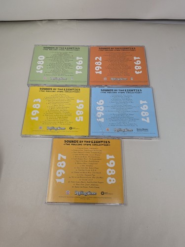 Time Life Sounds Of The Eighties 80s The Rolling Stone Collection 5 of 6 CD Set - Picture 2 of 3