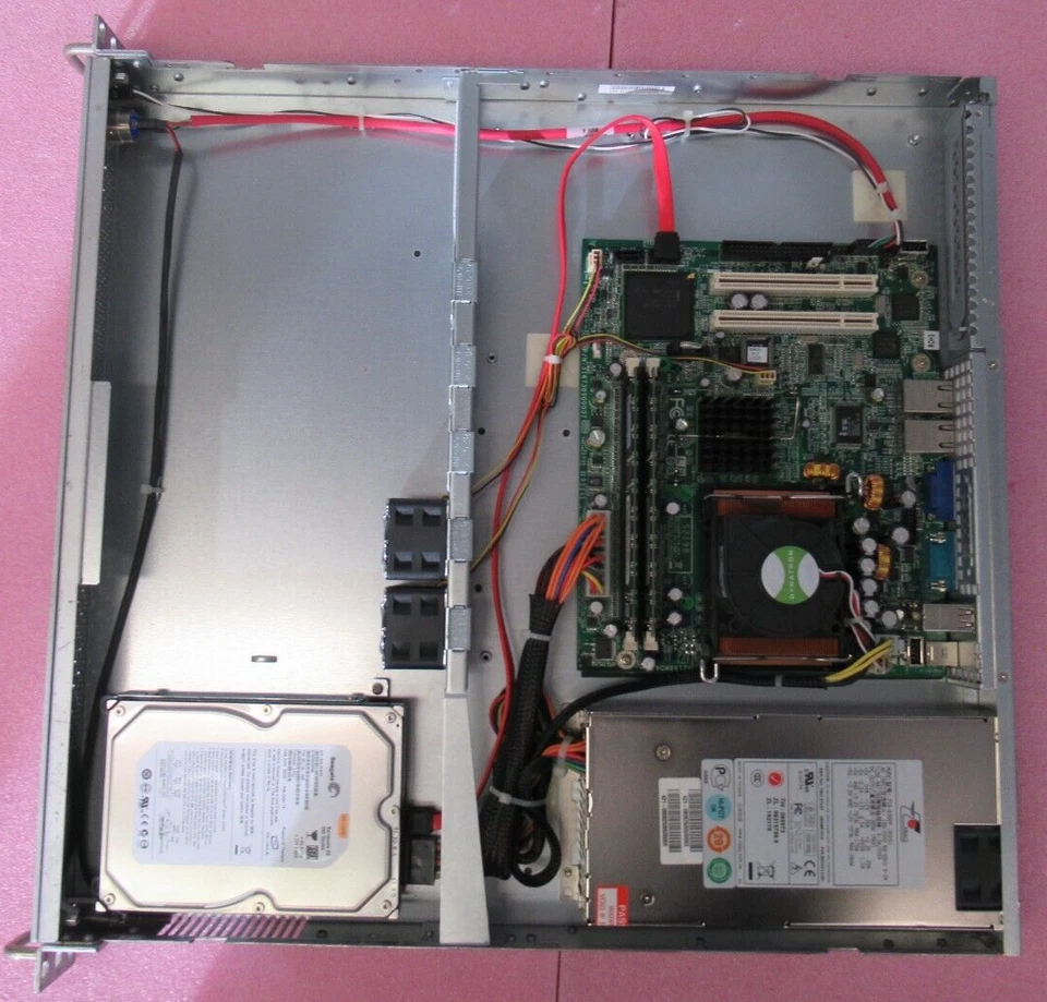 LOGLOGIC LX510 Chassis S2198MOA Pentium 4 2.80GHz 1GB RAM 250GB HDD 1U Server - Image 3 of 4