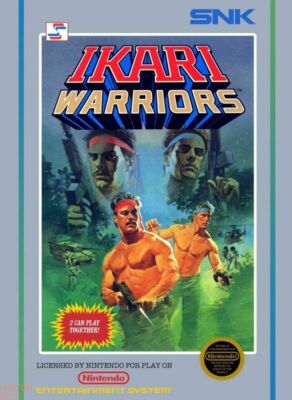 IKARI WARRIORS Classic Vintage Arcade Nintendo Atari Sega Poster