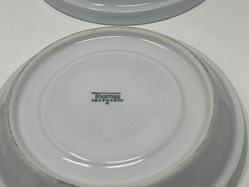 Thomas Germany Rosenthal TC100 Stacking White Saucer Set Of 12 - Picture 4 of 4